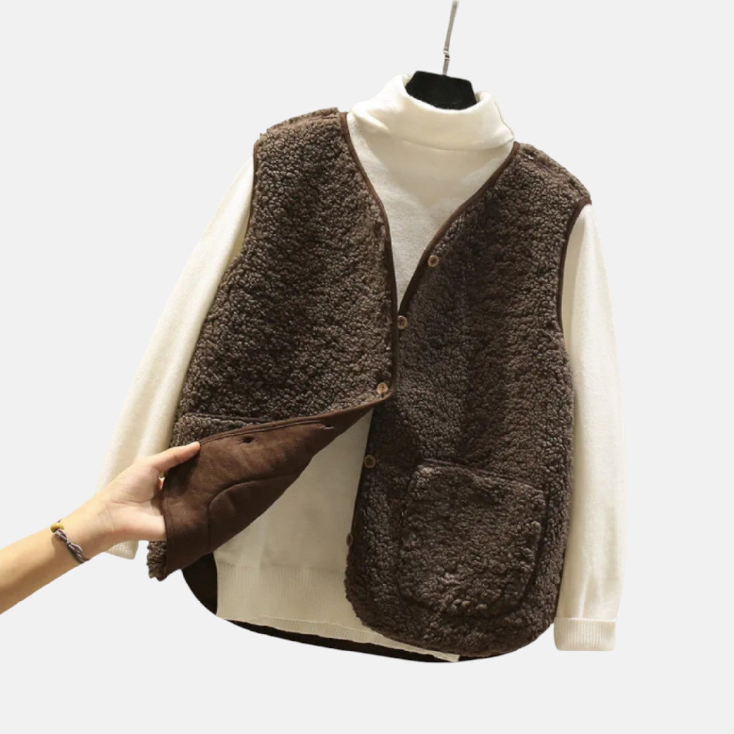 Moore | Przytulna Kamizelka Fleece