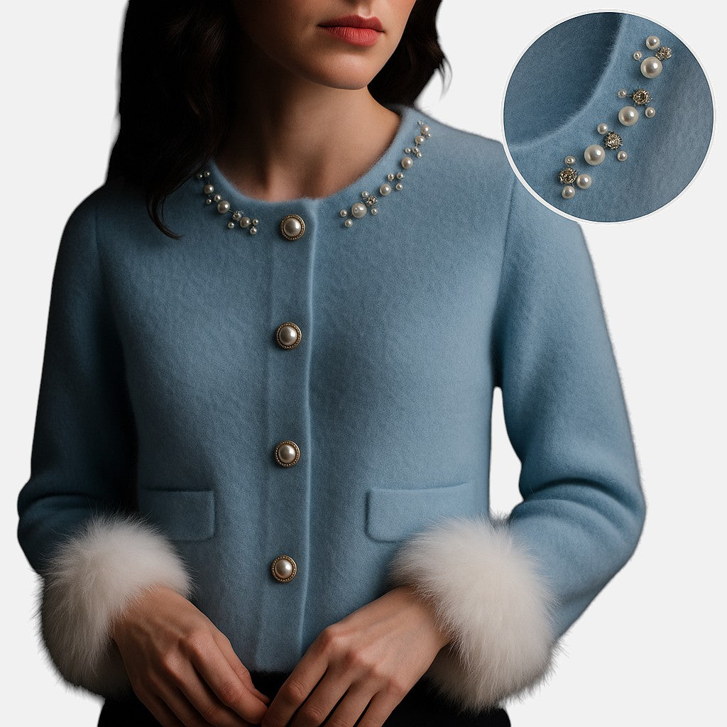 Kardigan z Kaszmiru Angelina