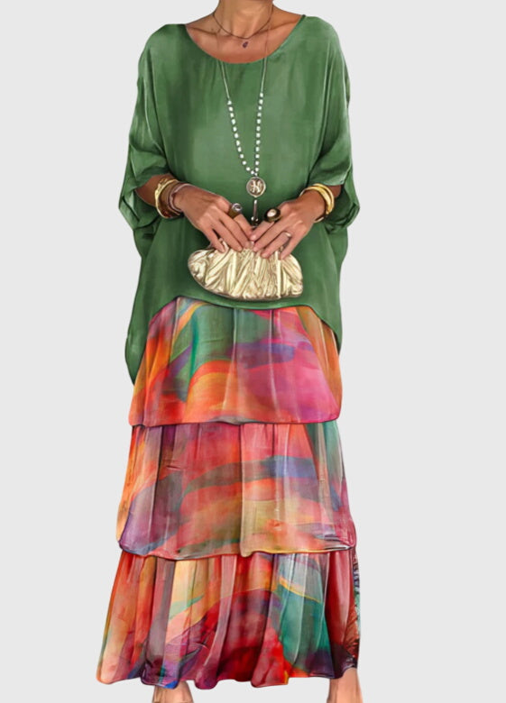 Susan™ | Długa i Zwiewna Elegancka Sukienka