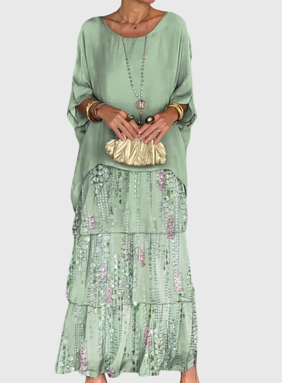 Susan™ | Długa i Zwiewna Elegancka Sukienka