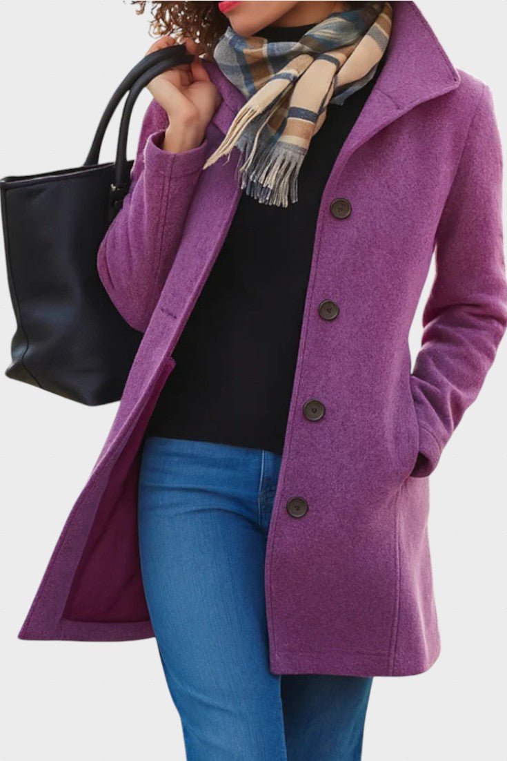 Leila™ | Klasyczny Elegancki Płaszcz