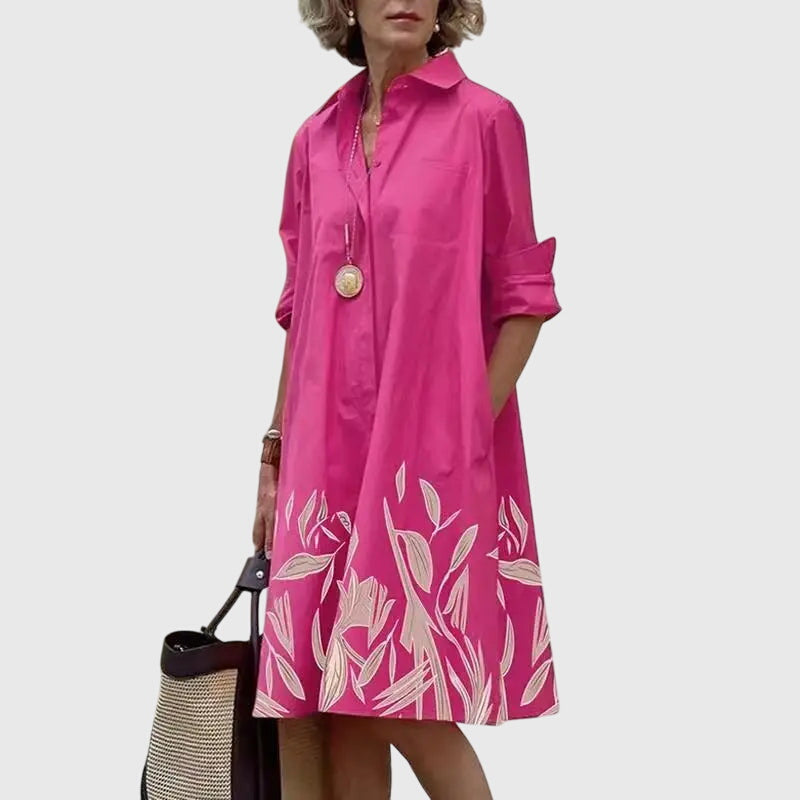 Paige™ - Elegancka Sukienka z Kieszeniami