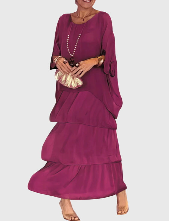 Susan™ | Długa i Zwiewna Elegancka Sukienka