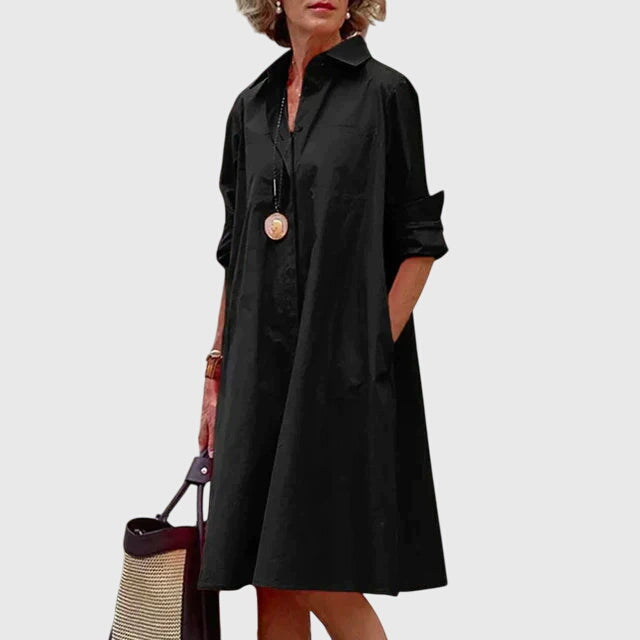 Paige™ - Elegancka Sukienka z Kieszeniami