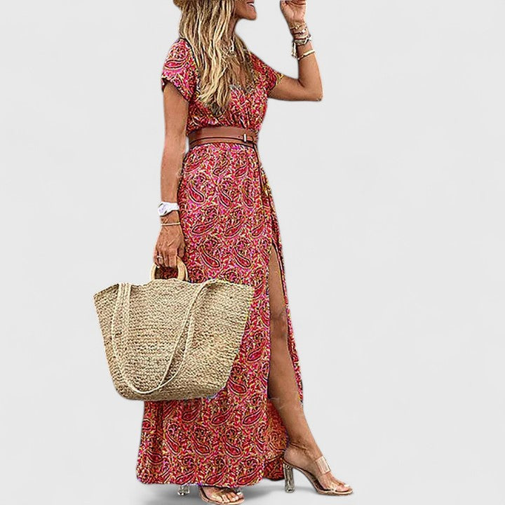 Lorraine | Stylowa Sukienka Boho Maxi